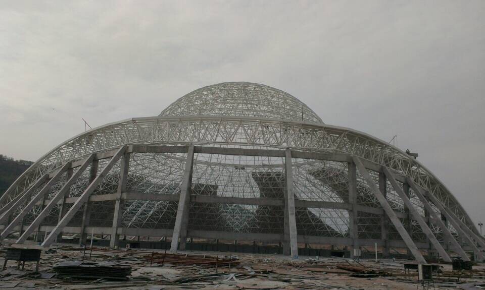 灵武体育场馆网架工程